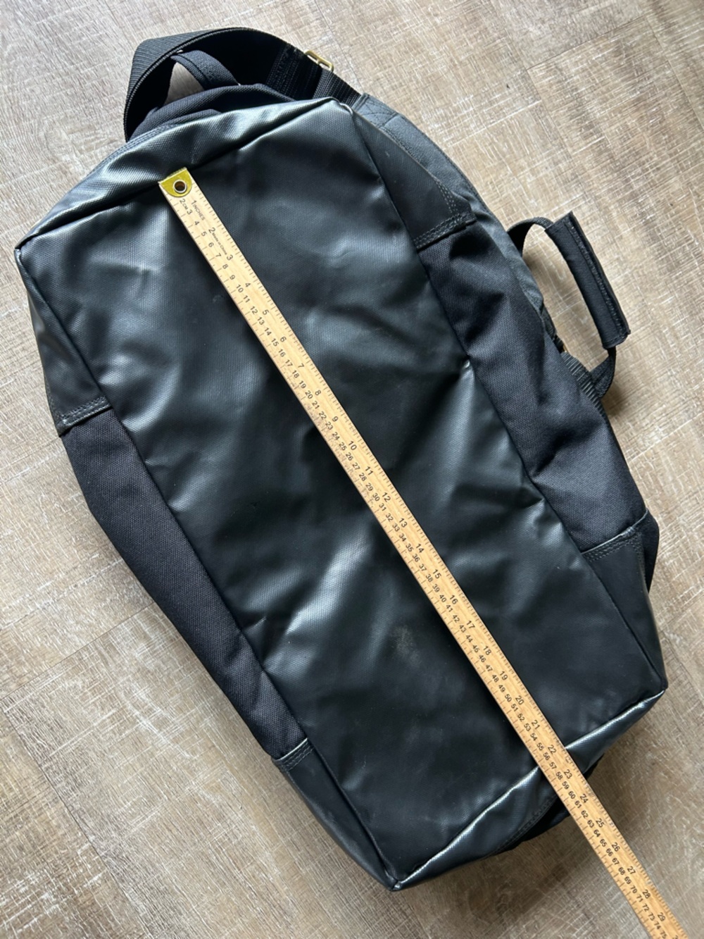 ▶️ Carhartt Legacy 23” Gear Bag Black Duffel Travel Gym Workwear Canvas - Picture 5 of 10